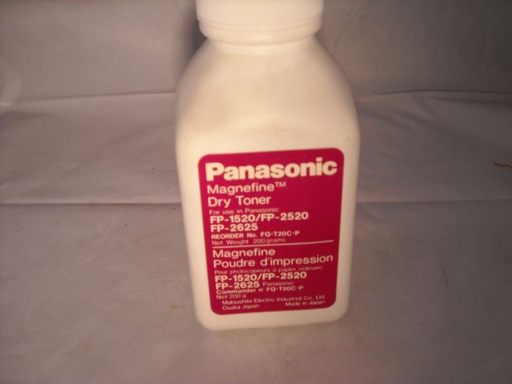 [120942] Toner for Panasonic FP-1520/2520/2625 BLACK
