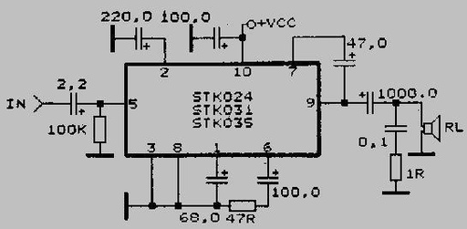 [121466] Power Amplifier 10-pin