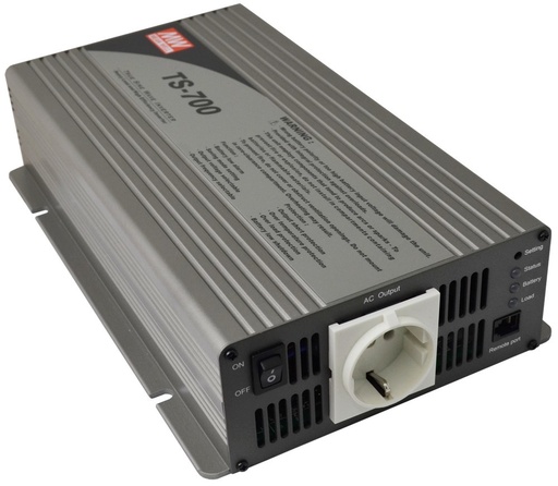 [121700] DC/AC-Conv 48V/230V 700W REN SINUS