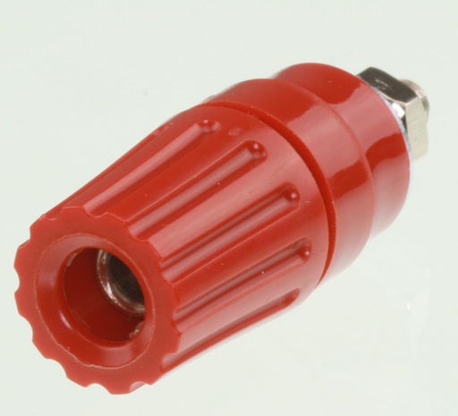 [121772] Laboratoriesokkel ø 4 mm Rød
