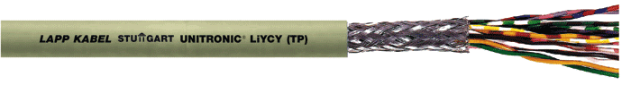 [122440] LAPP Kabel - 0035804 - CABLE, SCRN, 8PAIR, GREY, 0.25MM, PER M