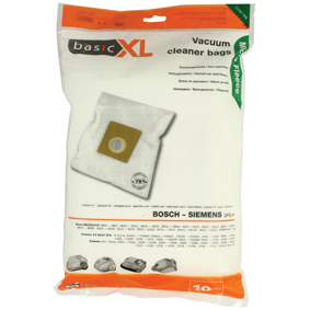 [122624] Støvsugerposer, 10 stk + filter, Bosch/Siemens