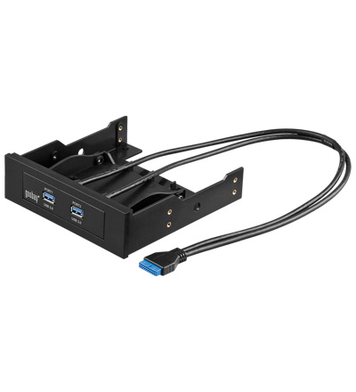 [122805] SLOT Panel 3.5"/5.25" USB 2x USB 3.0