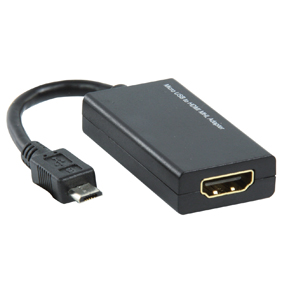 [122835] MHL cable for mobile phone & tablet