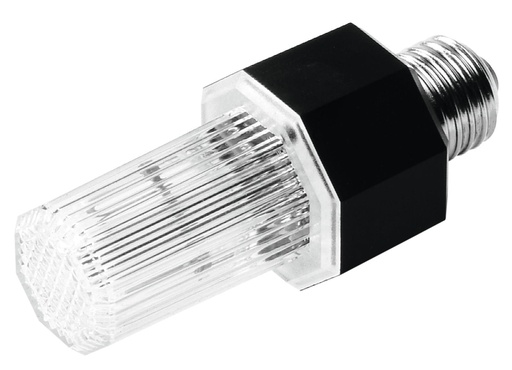 [122991] Strobe 230VAC/5W E-27 fatning, KLAR