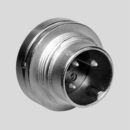 [126817] Serie 719 Male Socket 8-Pole Solder Term.