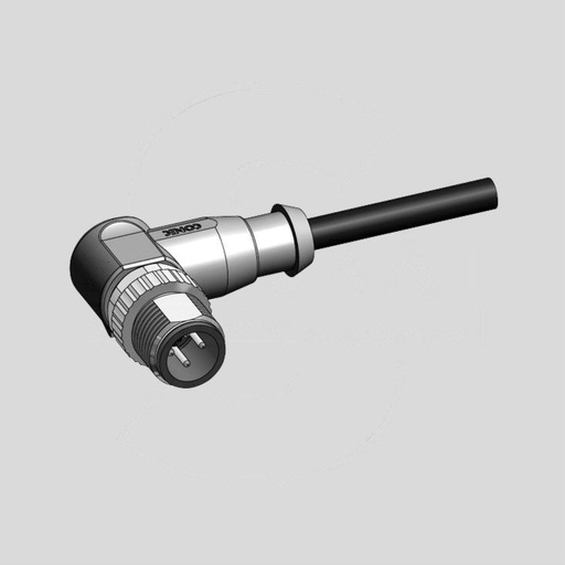 [126901] Male Cable Con. 5-Pole molded 2m 90&deg;