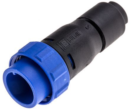 [126928] Flex Cable Connector Male 12-Pole