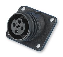 [127010] Flange Mounting Connector Female 4-Pole