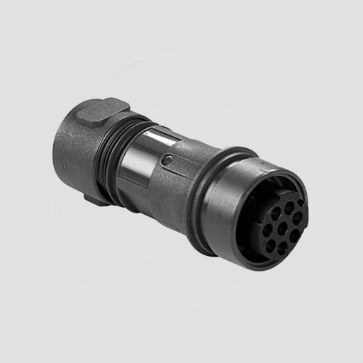 [127076] Flex In-Line Conn. Female 22-Pole Crimp