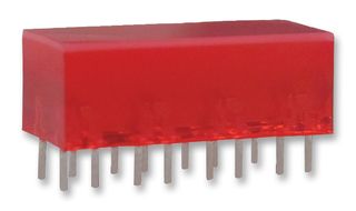 [127130] LIGHT BAR, RED, 10 X 22MM.
