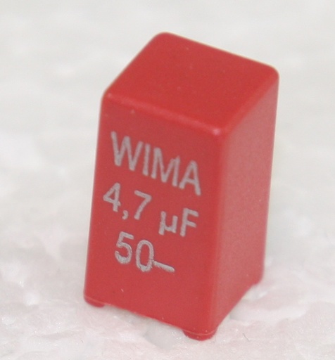 [127181] MKT Capacitor 4,7uF 50V 10% P5