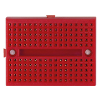 [127485] Breadboard 170 kontakter, 2 stk. RØD