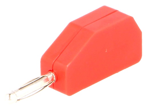 [128404] Bananstik 2mm. Stabelbar RØD