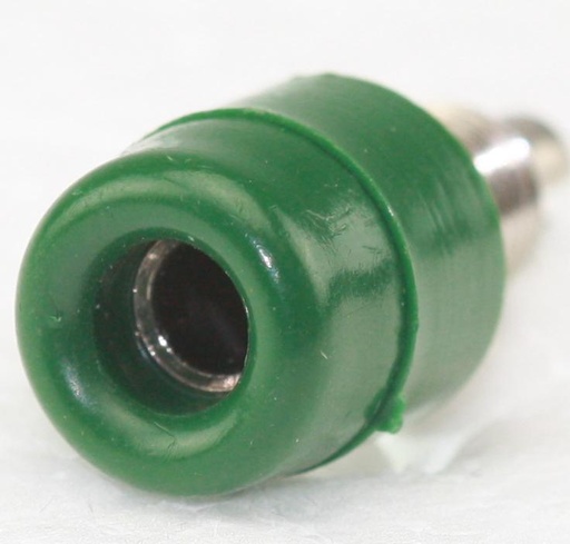 [128429] Banan Bøsning (Chassis) 4mm Grøn