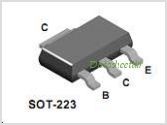 [128560] SI-P 40V 0,2A 1W 250MHz TO-223