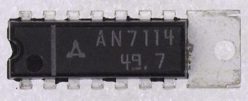 [128915] 1W Audio Power Amplifier Circuit DIP-14