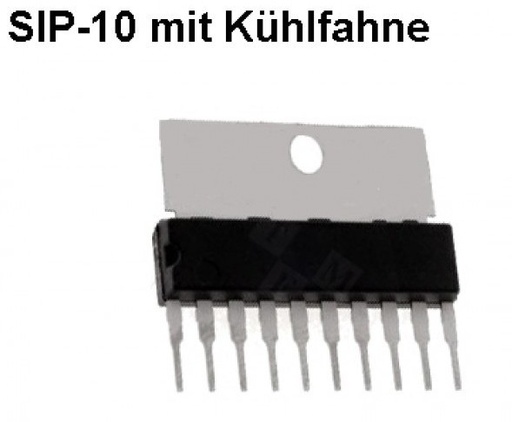 [129073] 3.8W Power Amplifier SIP-10