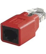 [129601] RJ45 CAT6 crossover adapter, HAN / HUN