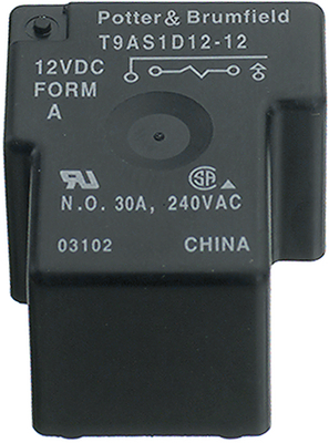 [129736] PCB RELAY 1 x slutte SPST 30A 48VDC 2304R