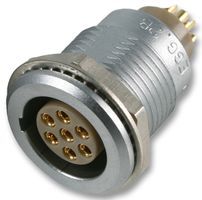 [129857] CIRCULAR CONNECTOR, RCPT, 7 WAY, PANEL