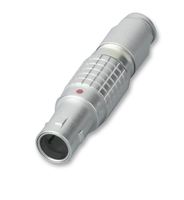[129868] CIRCULAR CONNECTOR, PLUG, 6 WAY, for Cable