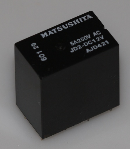 [129992] Relay DPDT 5A 12V 180R