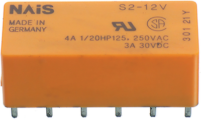 [130116] Relæ 1 x slutte + 3 x bryde 5VDC 4A 130R