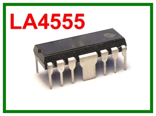 [130381] 2X2,3W AF Power Amplifier for Radio DIP-12+B