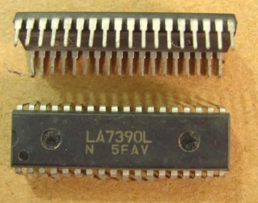 [130472] VHS-format VCR Video Signal Processor DIP-36