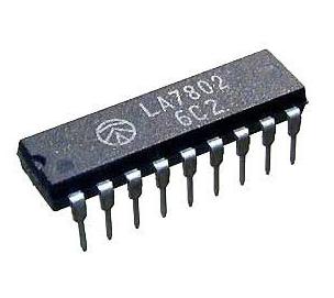 [130494] Synchronization &amp; Deflection Circuits of Color TV DIP-18