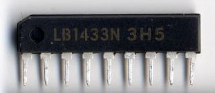 [130668] 5 LED Level Meter Driver SIP-9