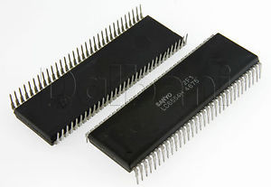 [130695] 4 kByte ROM-Contained Single-Chip 4 Bit Microcomputer with FLT, LED Drivers DIP-64