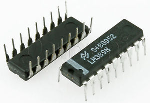 [130865] Low Voltage Audio Power Amp with NPN Transistor Array DIP-18
