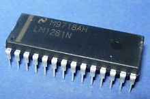 [130883] 85 MHz RGB Video Amplifier System with On Screen Display (OSD) DIP-28