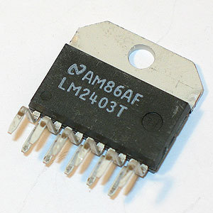 [130904] Monolithic Triple 4.5 CRT Driver TO-220/11