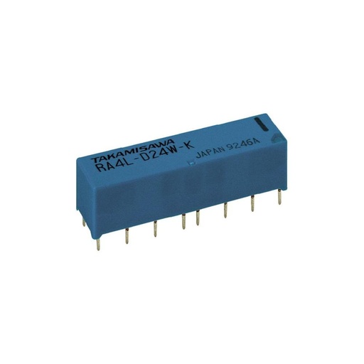 [131104] Relay 4-pol 2A 24V 3200R 2 Coils Bi-stable