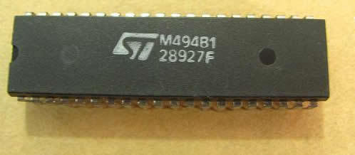 [131141] TUNING SYSTEM WITH 4 ANALOG CONTROLS AND uP INTERFACE DIP-40