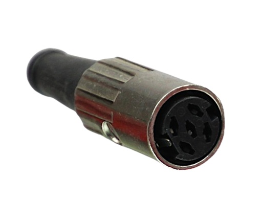 [131277] DIN Hun 5-Pol 360¤ "X" Metal