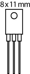 [97968] PNP 150V 50mA 5W B:80-240 TO-126