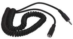 [98349] Minijack Stereo HAN / Stereo HUN spiral 1,2m