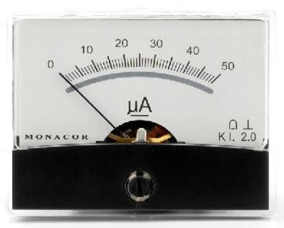 [99380] Drejespoleinstrument, +-50uA