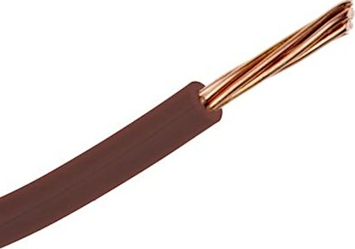 [99510] PVC-ledning H07V-K 1,5mm² Brun