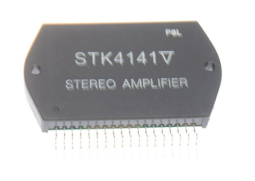 [99654] Stereo POWER AMP 2x25W 8ohm 27V 0,08% 18-pin