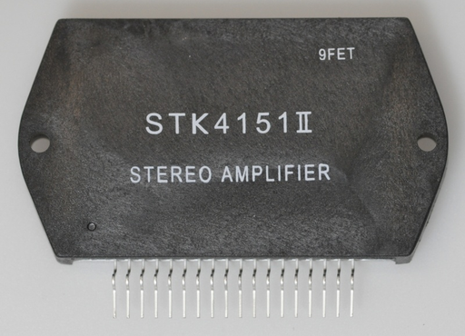 [99656] Stereo POWER AMP 2x30W 27V 0,4% 18-pin