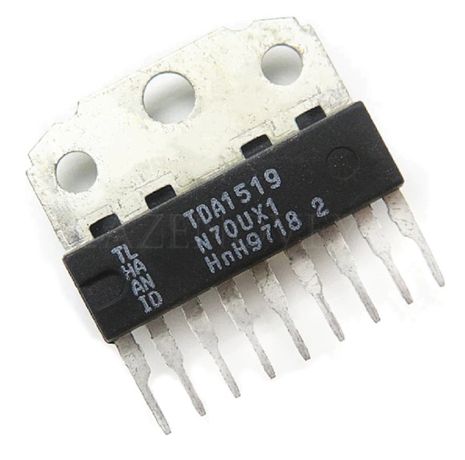[99692] 2 x 6 W stereo car radio power amplifier SIP-9