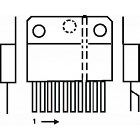 [99806] TDA7386 - POWER AMP 4x28W