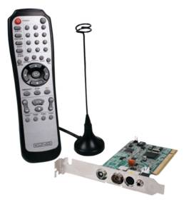 [100199] PCI TV kort for TV, radio og video input - MPEG-2!