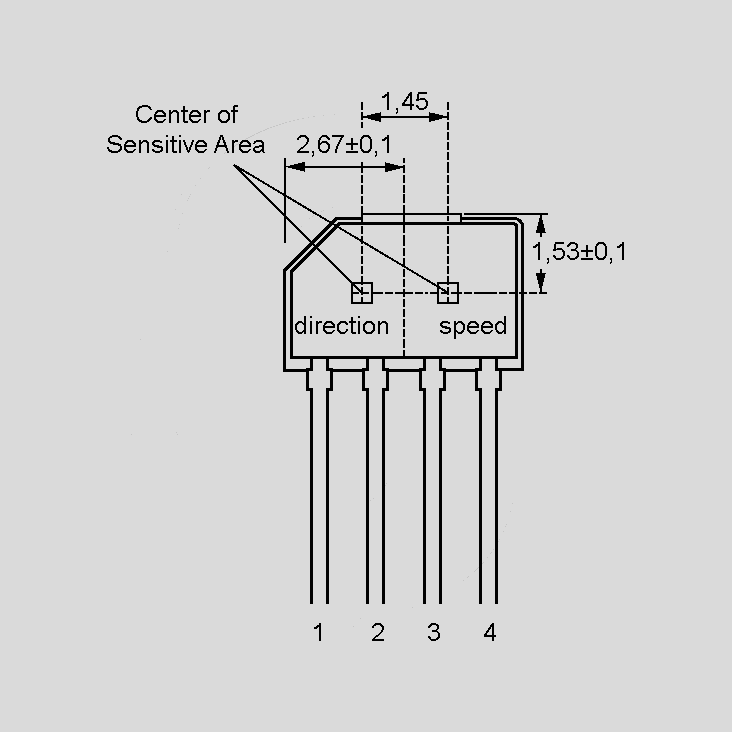 [100387] Hall Switch Bip -10/+10mT PSSO4-1