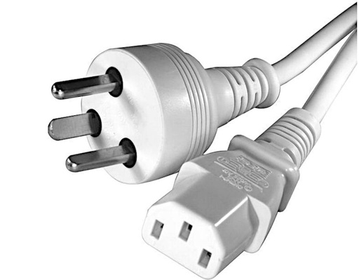 [109814] Apparat kabel m. EDB stik, 1,8m, Grå